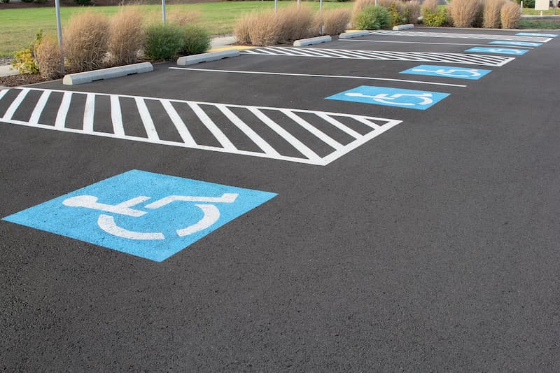 Parking Lot Line Striping To Maximize Efficiency